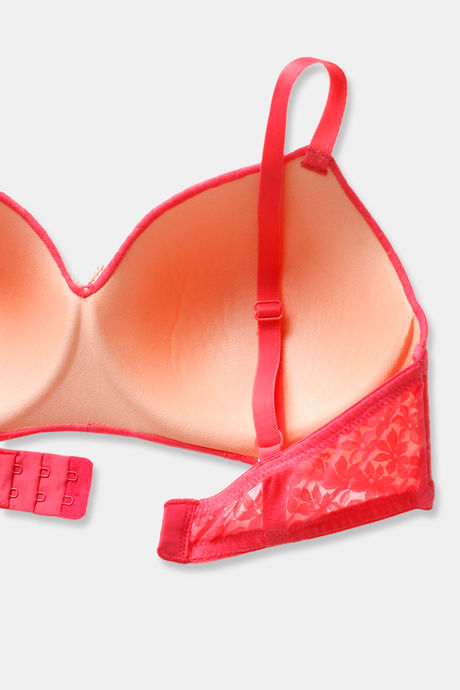 Zivame Wildberry Fling Padded Non Wired 3/4th Coverage T-Shirt Bra - Rouge Red — image 5